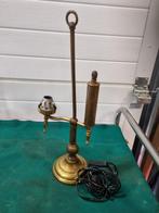 tafellamp messing vintage, Huis en Inrichting, Lampen | Tafellampen, Ophalen of Verzenden