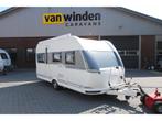 Hobby Excellent 455 UF Voortent-ThuleLuifel-Move, Caravans en Kamperen, Caravans, Rondzit, Hobby, Bedrijf, 4 tot 5 meter