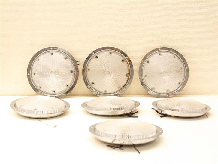 7 ronde plafondlampen 34772, Huis en Inrichting, Lampen | Plafondlampen, Gebruikt, Ophalen of Verzenden