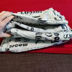 Katoenen dekbedovertrek met kussensloop 2* 1 persoon, Ophalen, Zo goed als nieuw, Eenpersoons, Dekbedovertrek