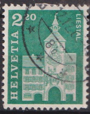 Zwitserland 1964 Frankeerzegels kasteel beschikbaar voor biedingen
