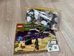 LEGO Minecraft 21151 the end battle, Ophalen of Verzenden, Zo goed als nieuw