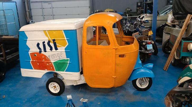 Vespa Ape ac4t, Fietsen en Brommers, Brommers | Vespa, Gebruikt, Overige modellen, Ophalen