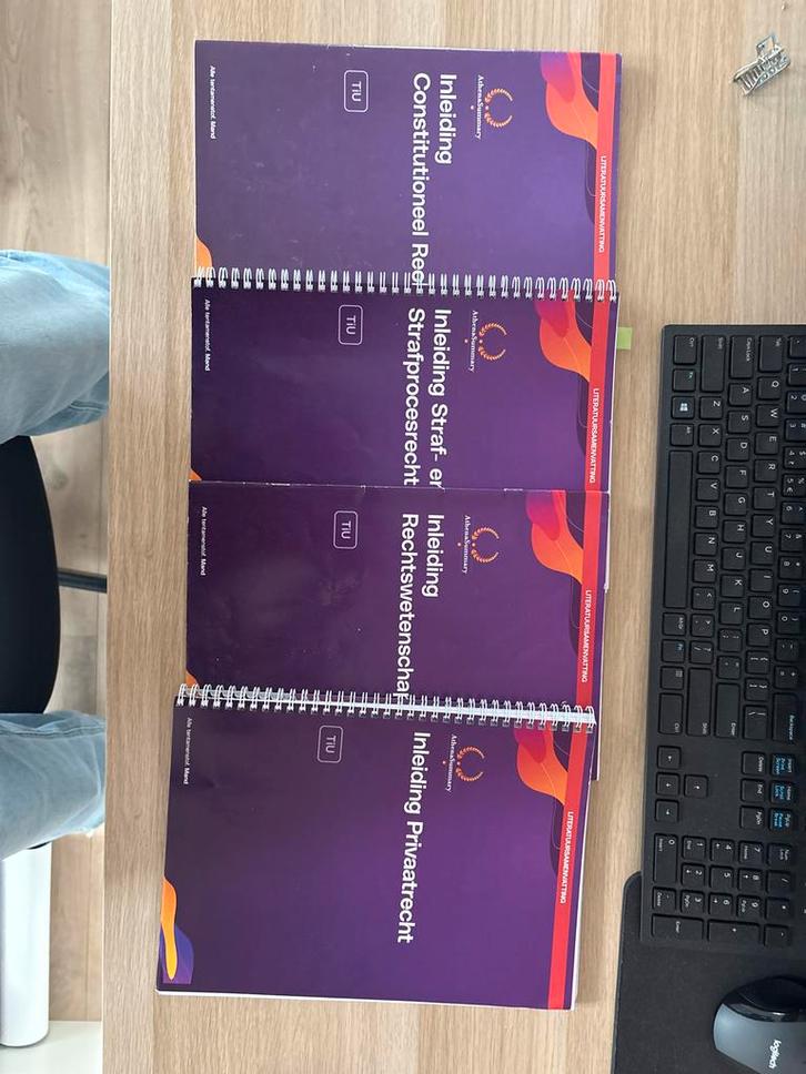 TIU Rechten AthenaSummary Samenvattingen, Boeken, Studieboeken en Cursussen, Zo goed als nieuw, WO, Gamma, Ophalen