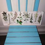 Langwerpig dienblad Botania kruiden Mebel Made in Italy, Huis en Inrichting, Ophalen, Gebruikt, Rechthoekig, Kunststof