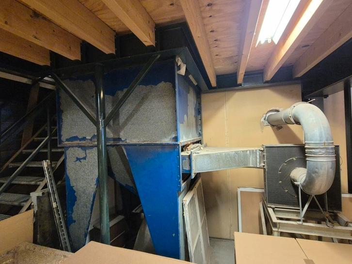 Industriële afzuiger met klopfilter, Zakelijke goederen, Machines en Bouw | Industrie en Techniek, Ophalen