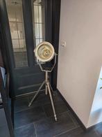 Industriële vintage Bunker lamp op Gitzo statief, Ophalen, Gebruikt, Led