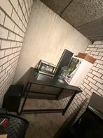 Hoge zwarte tafel, Ophalen, 100 tot 150 cm, 50 tot 100 cm, Zo goed als nieuw