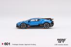 Jsn Mini GT 1:64 Bugatti Divo Blue Bugatti, LHD, Nieuw, Ophalen of Verzenden, Auto