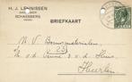 H.J. Leunissen, aannemer, Schaesberg - 03.1927 - briefkaart, Ophalen of Verzenden, Envelop