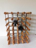 Vintage wijnrek van IKEA voor maximaal 30 flessen, retro, af, Overige materialen, Gebruikt, 50 tot 75 cm, Ophalen of Verzenden