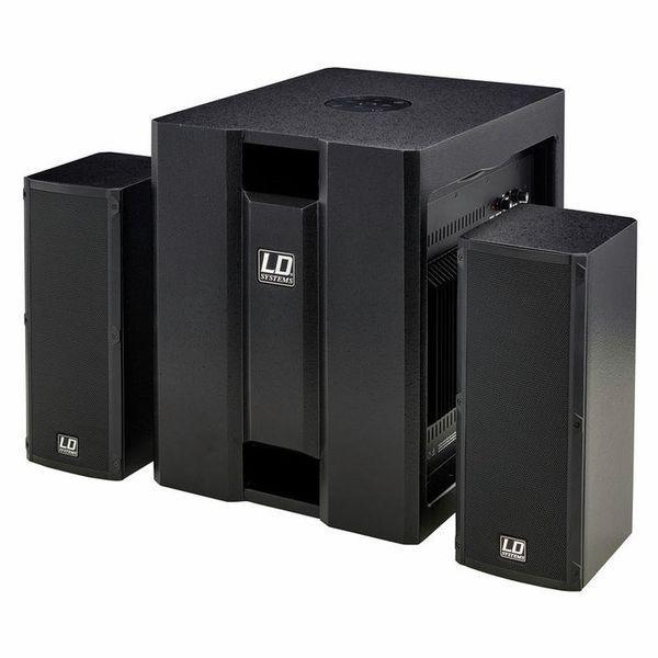 LD Systems Dave 8 Roadie - Compact PA Systeem, Audio, Tv en Foto, Luidsprekers, Gebruikt, Complete surroundset, 120 watt of meer