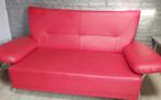 2 zitsbank rood, Minder dan 75 cm, 150 tot 200 cm, Tweepersoons, Ophalen of Verzenden