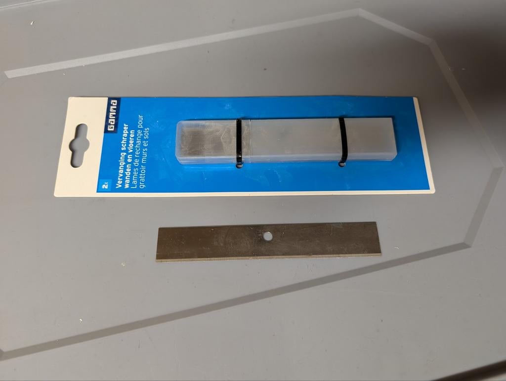 GAMMA Vervangmessen Schraper - 3 Stuks Nieuw, Ophalen of Verzenden, Nieuw