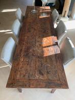 Franse boeren tafel van 3 meter, Huis en Inrichting, Ophalen, Gebruikt, 200 cm of meer, 50 tot 100 cm