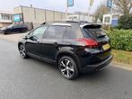 Peugeot 2008 1.2 PureTech 110PK Automaat GT-Line• Leder•, Euro 6, 1199 cc, 1165 kg, Zwart