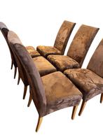 eettafel stoelen 6x, Huis en Inrichting, Tafels | Eettafels, Ophalen, Mooi, Zo goed als nieuw, Vijf personen of meer