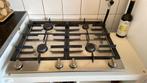 Inbouw kookplat, Witgoed en Apparatuur, Kookplaten, Zo goed als nieuw, Inbouw, Gas, 4 kookzones