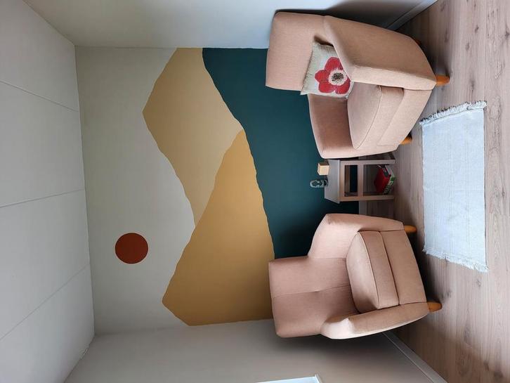 2 comfortabele stoeltjes, Antiek en Kunst, Antiek | Meubels | Stoelen en Banken, Ophalen of Verzenden