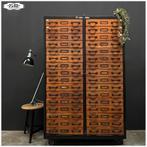 Industriële kast Ladekast Meier & Weichelt, Leipzig., Gebruikt, 100 tot 150 cm, 5 laden of meer, Meier & Weichelt, Leipzig