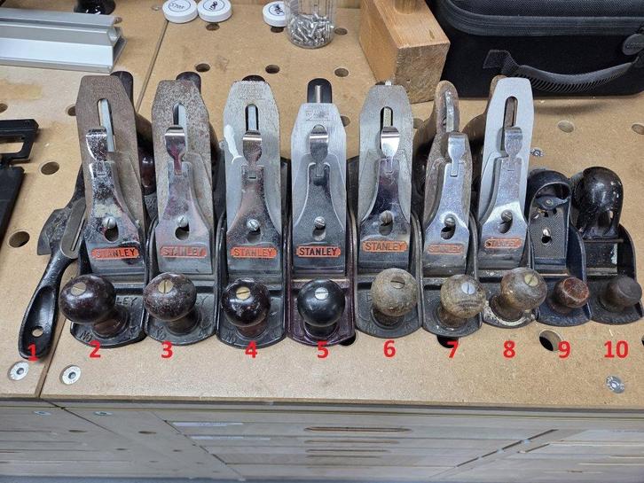 Stanley schaven aangeboden, Doe-het-zelf en Verbouw, Gereedschap | Handgereedschap, Gebruikt, Ophalen of Verzenden