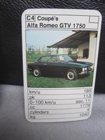 autokaartje  ALFA ROMEO GTV 1750, Ophalen of Verzenden, Zo goed als nieuw, Auto's