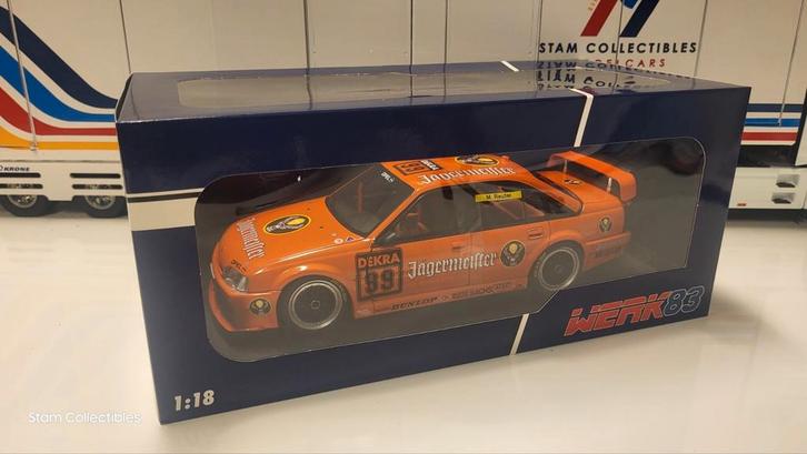 Werk83 Opel Omega Evo 500 Jägermeister DTM - 1991, Hobby en Vrije tijd, Modelauto's | 1:18, Nieuw, Auto, Overige merken, Ophalen of Verzenden