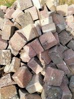 Gratis mix koppelstones 10 x 10 x 6, Tuin en Terras, Tegels en Klinkers, Ophalen, Gebruikt, Klinkers, Minder dan 5 m²