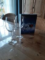 INTERMEZZO - 2 RODE WIJN GLAZEN - NIEUW IN DOOS, Glas of Glazen, Nieuw, Ophalen of Verzenden, Glas
