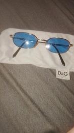 Blauwe D&G Zonnebril, Sieraden, Tassen en Uiterlijk, Zonnebrillen en Brillen | Heren, Overige merken, Zonnebril, Blauw, Ophalen of Verzenden