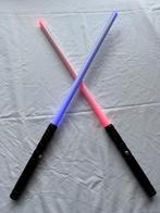 Star Wars Lightsabers 2x Nieuw met Licht en Geluid, Ophalen of Verzenden, Nieuw, Replica