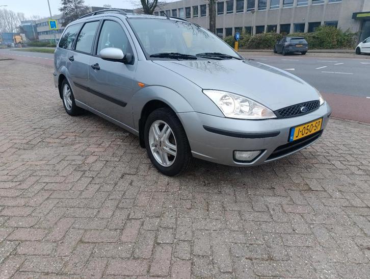 Ford Focus Wagon 1.6I 74KW 2003 Grijs, Auto's, Ford, Particulier, Focus, Benzine, C, Stationwagon, Handgeschakeld, Geïmporteerd