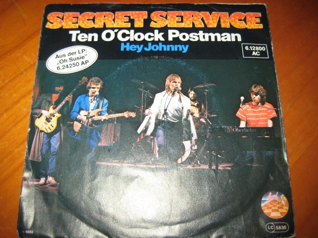 Secret Service: Ten o`clock postman, Cd's en Dvd's, Vinyl Singles, Ophalen of Verzenden, Zo goed als nieuw, Pop, Single