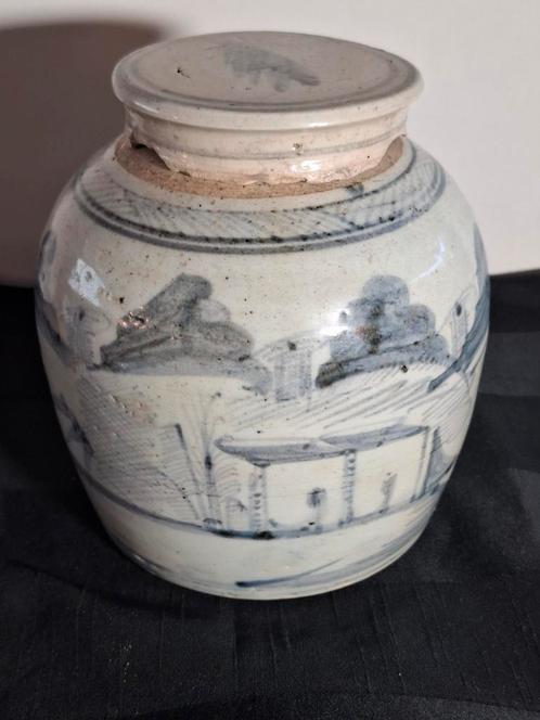 19e eeuwse chinese gemberpot., Antiek en Kunst, Antiek | Keramiek en Aardewerk, Ophalen of Verzenden