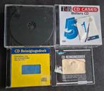 Lege CD doosjes en reinigingsdoekjes  zie foto., Cd's en Dvd's, Cd's | Overige Cd's, Ophalen of Verzenden, Zo goed als nieuw