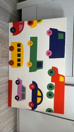 Canvas schilderij met autos, Kinderen en Baby's, Kinderkamer | Inrichting en Decoratie, Ophalen, Wanddecoratie