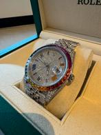 Rolex Datejust 126300 Iced Rainbow Jubilee Nieuw, Sieraden, Tassen en Uiterlijk, Horloges | Heren, Nieuw, Overige materialen, Polshorloge