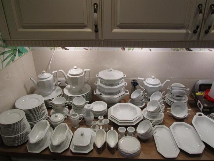 Rosenthal Maria Weiss serviesdelen wit, Huis en Inrichting, Keuken | Servies, Zo goed als nieuw, Overige typen, Overige stijlen