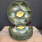 Antiek St. Clement majolica oesterbord, Frankrijk, Ophalen of Verzenden