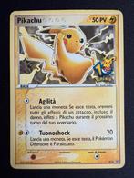 Pikachu 10th Anniversary 012 (ITALIAANS) Black Star Promo, Hobby en Vrije tijd, Verzamelkaartspellen | Pokémon, Ophalen of Verzenden