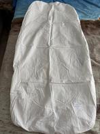 Ledikant laken 120x75cm wit, Ophalen of Verzenden, Zo goed als nieuw, Ledikant