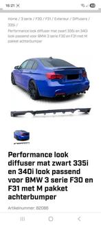 Bmw f30 335i 340i diffuser mat zwart, Ophalen