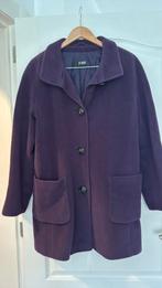 Jobis paarse wollen mantel, Ophalen of Verzenden, Zo goed als nieuw, Paars