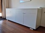 Hoog dressoir en laag dressoir (tv meubel)  wit, Ophalen, 25 tot 50 cm