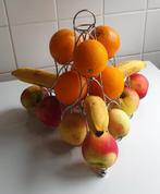 Moderne metalen draad fruitmand voor 18 (sinaas)appels, Ophalen of Verzenden, Gebruikt, Overige vormen, Overige materialen