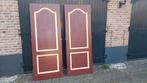 2 stompe paneeldeuren voor binnen, Gebruikt, Minder dan 80 cm, Binnendeur, Minder dan 200 cm