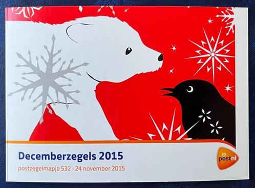 2015 Postzegelmapje M532 Decemberzegels NVPH 3363-3372, Postzegels en Munten, Postzegels | Nederland, Postfris, Na 1940, Verzenden