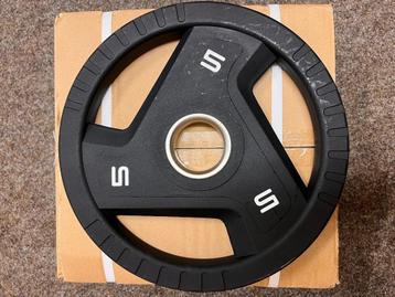 Halterschijf 5kg TPU beschikbaar voor biedingen
