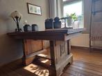 Eikenhouten Uitschuiftafel 1.50m - 2.50m, Huis en Inrichting, Ophalen, Gebruikt, 100 tot 150 cm, Eikenhout