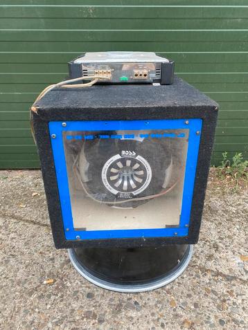 Subwoofer 1500w watt speaker met versterker 2000w watt beschikbaar voor biedingen